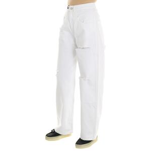 JEANS POPPY ICON DENIM BIANCO